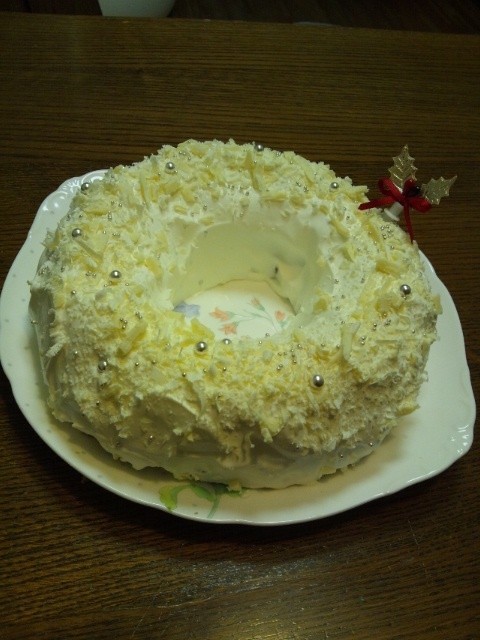 Xmasホワイトリースケーキの画像
