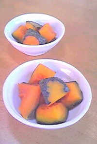 南瓜のレンジでべっぴん煮