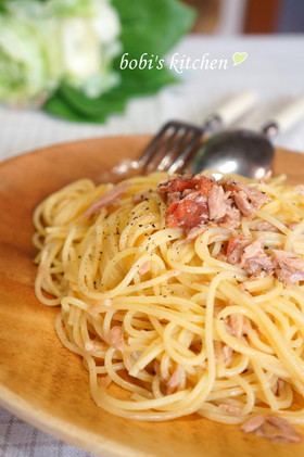 あえるだけ✿ ツナと梅のパスタ✿