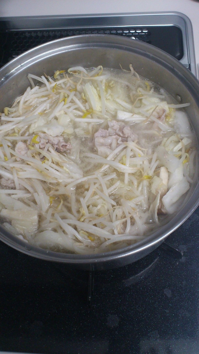 白菜×豚肉の黄金コンビ！中華風鍋の画像