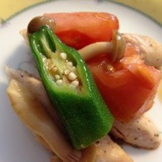 ササミのご馳走サラダ