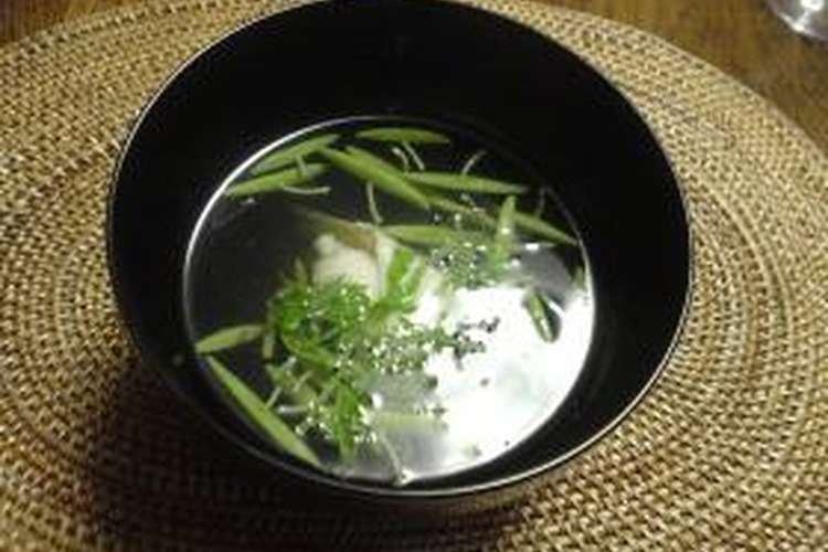 白身魚とじゅんさいのお吸い物 レシピ 作り方 By ぼのつま クックパッド 簡単おいしいみんなのレシピが374万品