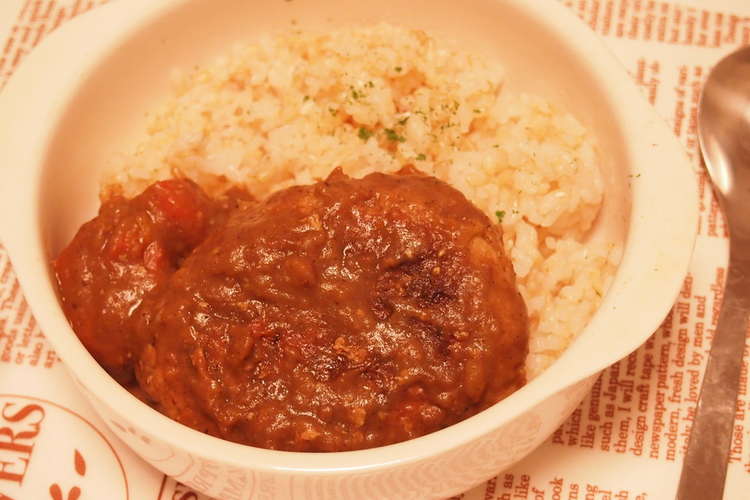 余ったカレーdeカレーハンバーグ レシピ 作り方 By はるかぴーや クックパッド 簡単おいしいみんなのレシピが352万品