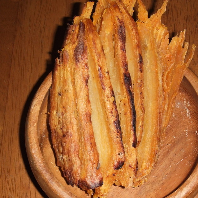 安納芋の焼き干し芋 干し網 レシピ 作り方 By 110damono クックパッド