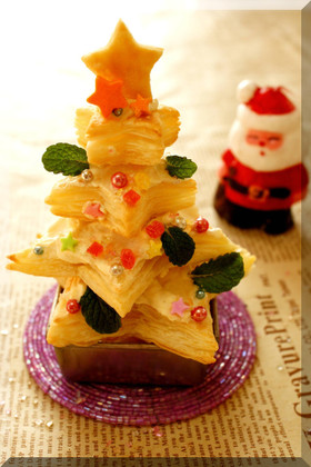 * パイシートで ❤ クリスマスツリー♪
