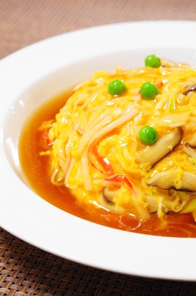 とろ~りあんかけ天津飯