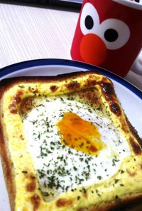 卵好きのブランチ②マヨエッグトースト