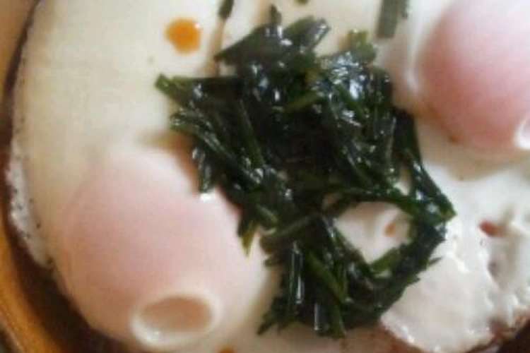 お腹が空いたらすぐ 目玉焼きごはん レシピ 作り方 By Toroimerai クックパッド
