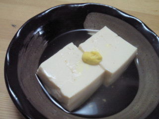 超シンプル！つまみ辛子豆腐の画像