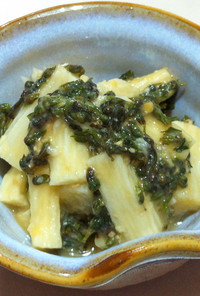 ＋１品の簡単副菜：長芋と紫蘇の実の和え物
