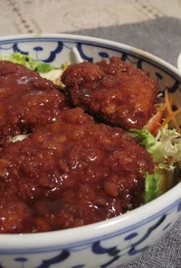 ソースカツ丼の美味しいソース