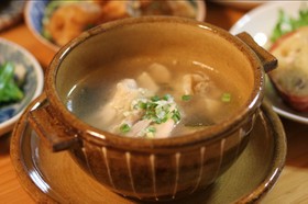 *STAUB*鶏と薬味のぽっかぽかスープ