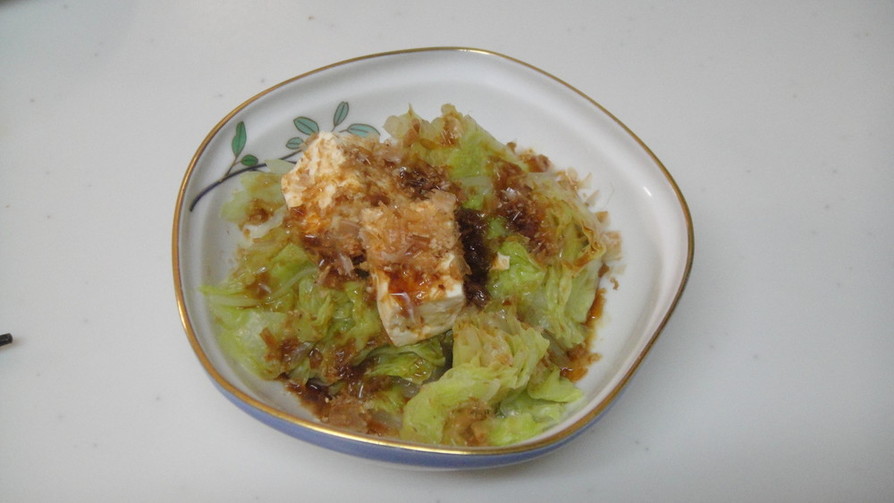 [簡単]白菜と豆腐のおひたし風サラダの画像