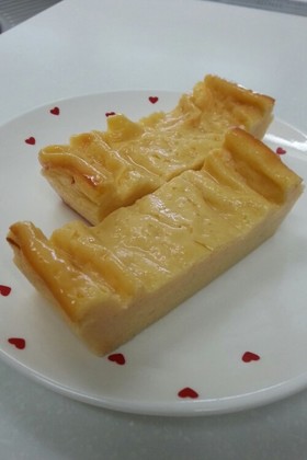 水切りヨーグルトでベイクドチーズケーキ☆