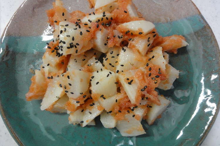 長芋の明太子サラダ レンジで簡単 レシピ 作り方 By えみみ クックパッド 簡単おいしいみんなのレシピが367万品