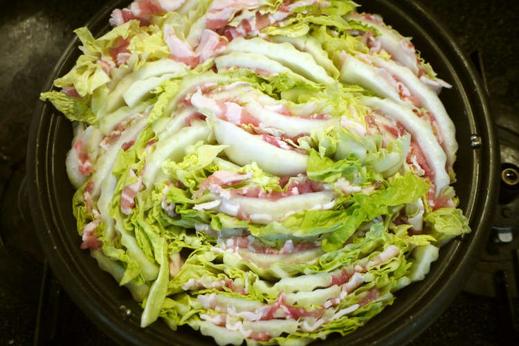 温まる 白菜と豚バラ肉の風邪退治鍋 レシピ 作り方 By スタイリッシュママ クックパッド