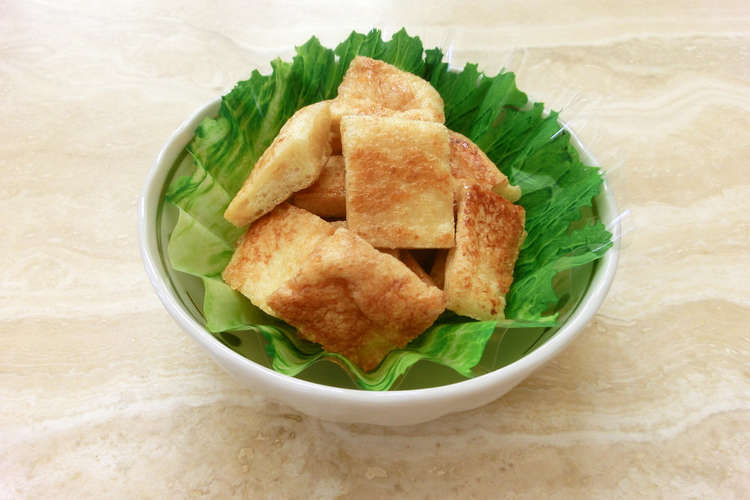 簡単 焼き油揚げ レシピ 作り方 By Uguisumam クックパッド 簡単おいしいみんなのレシピが352万品