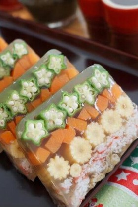 ☆簡単☆野菜と海の幸のテリーヌ
