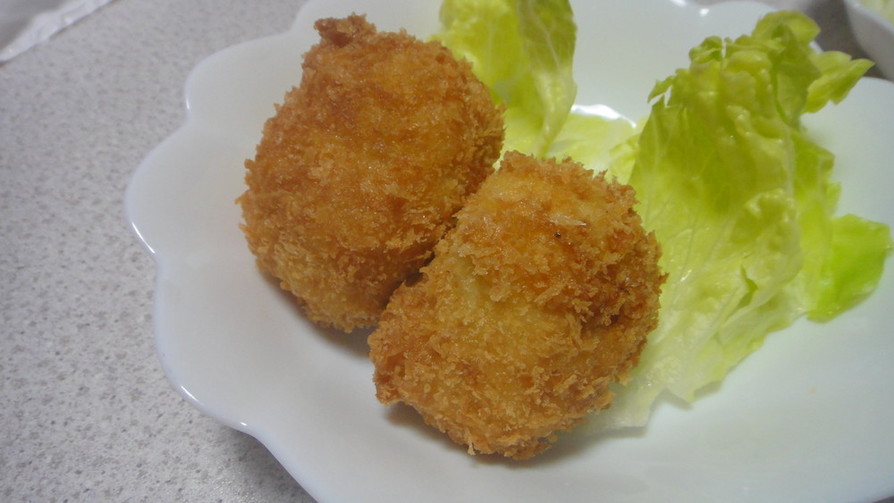 豆腐×塩麹×コーン缶でクリームコロッケの画像