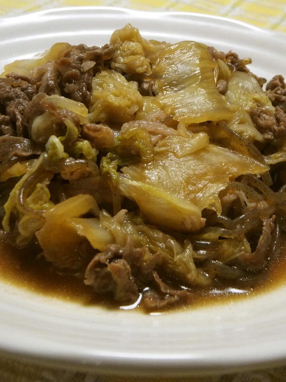 丼もイケる 牛肉と白菜のすき煮 レシピ 作り方 By まんまるまうちゃん クックパッド 簡単おいしいみんなのレシピが349万品