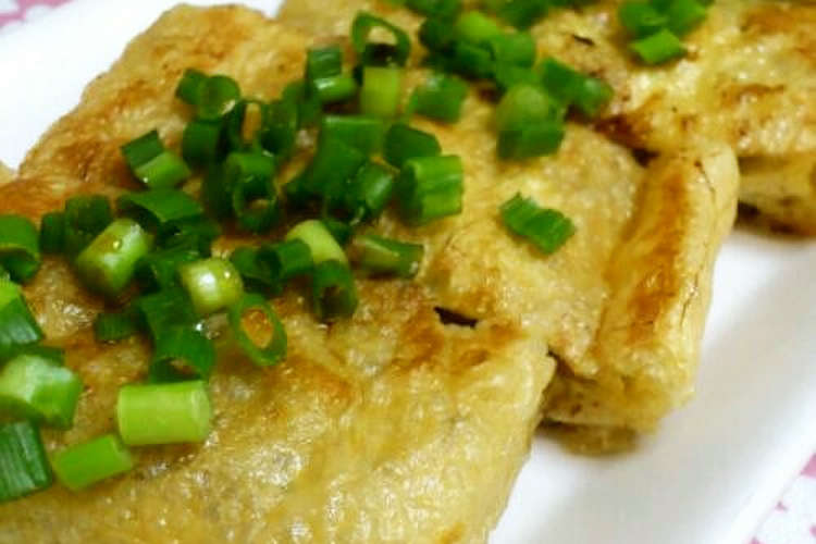 おつまみに 油揚げの納豆はさみ焼き レシピ 作り方 By ａｎｎａ クックパッド 簡単おいしいみんなのレシピが352万品