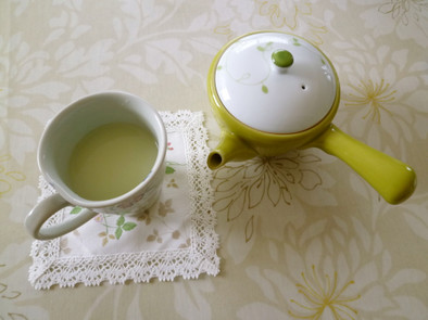 ほっこり日本茶ミルクの写真