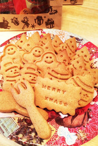 クリスマス☆ジンジャークッキー