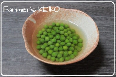【農家のレシピ】ひすい豆の写真