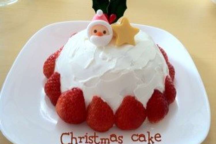 クリスマスケーキ クレープドーム型 レシピ 作り方 By Yeちゃん クックパッド