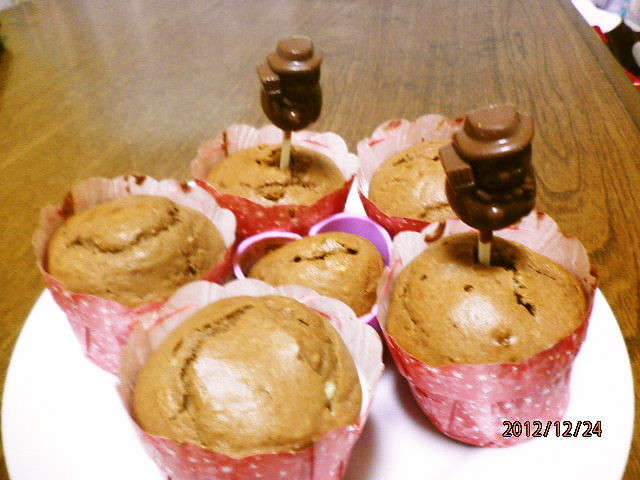 ホットケーキミックスでチョコカップケーキ レシピ 作り方 By なおみっちスター クックパッド