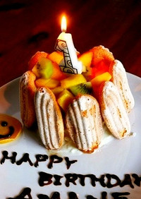 【子供の誕生日】ベビーバースデーケーキ