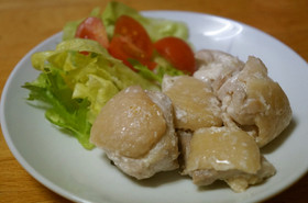 塩ヨーグルト漬け鶏もも肉焼き&アレンジ