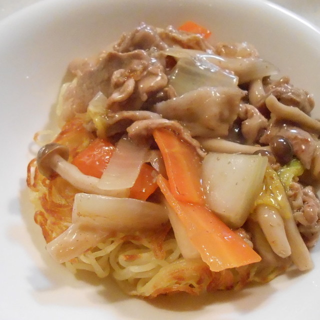 マルちゃん塩焼きそばであんかけ焼きそば レシピ 作り方 By テオブロミン クックパッド 簡単おいしいみんなのレシピが366万品