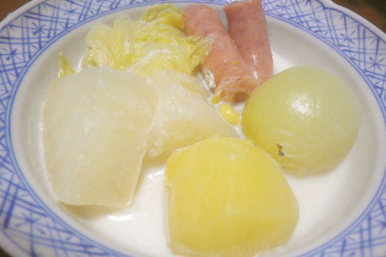 白い野菜のホットミルク煮 レシピ 作り方 By みちゃ クックパッド