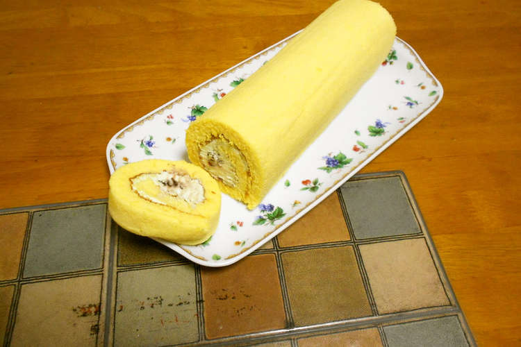 和風ロールケーキ レシピ 作り方 By ワッキー製菓 クックパッド 簡単おいしいみんなのレシピが360万品