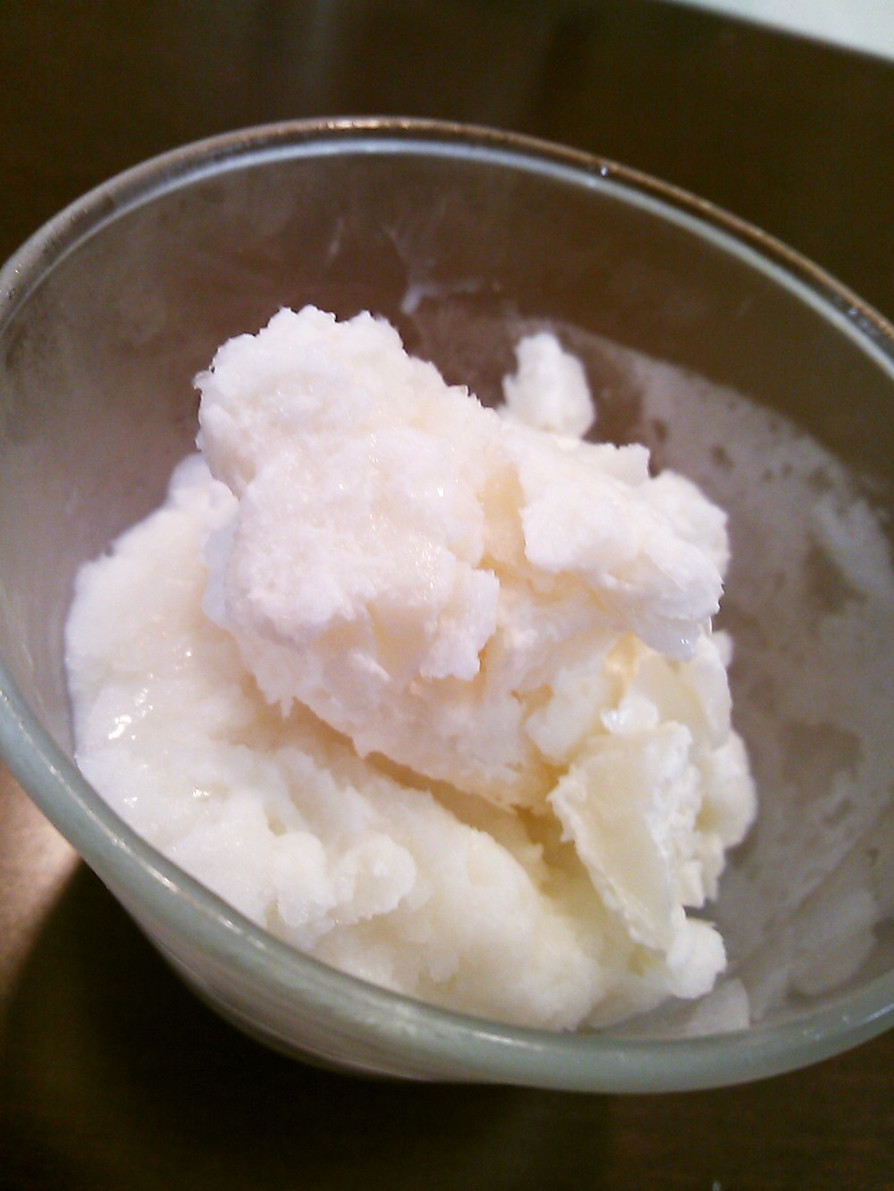 【糖質制限】ココナッツミルクアイスの画像