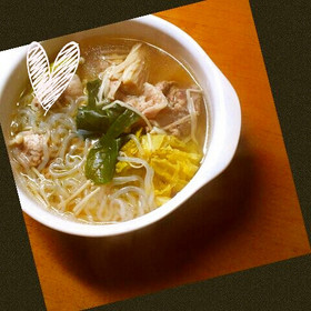 白菜とえのき*お鍋
