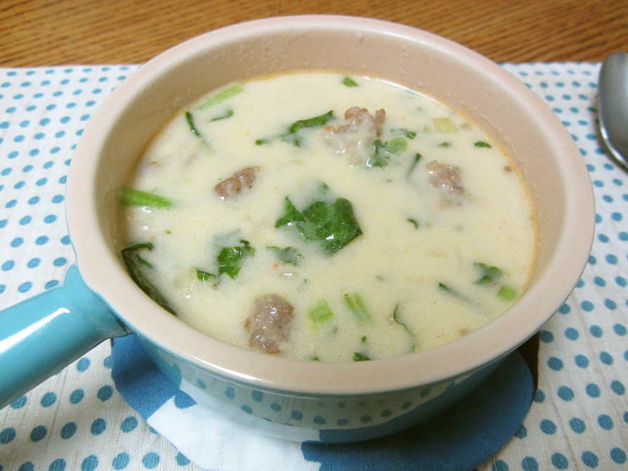 簡単ズッパトスカーナのレシピ