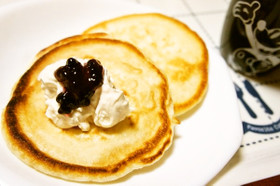 カリッ!フワフワもっちりなホットケーキ