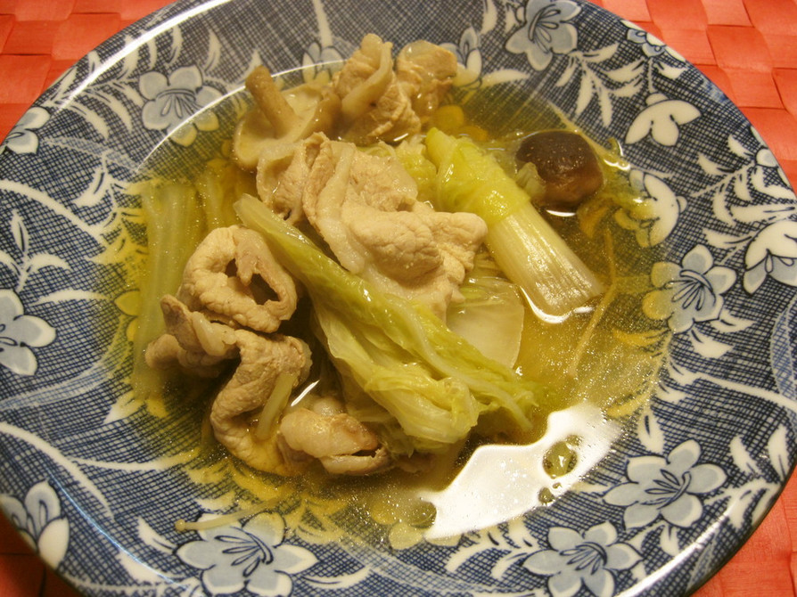 豚白菜鍋の画像