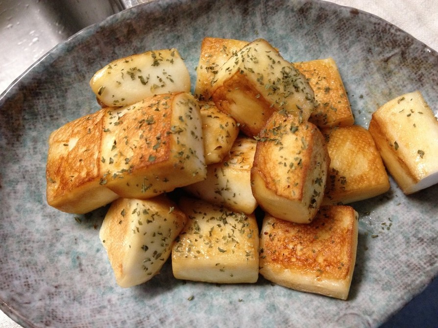 はんぺんのバターしょうゆ焼きの画像