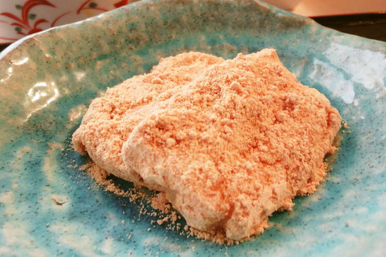 我が家の定番 あべかわ餅 きな粉 レシピ 作り方 By ゆうゆう0221 クックパッド