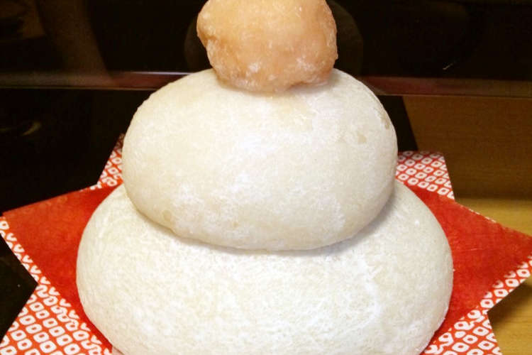 お正月 ｈｂで 鏡餅 かがみもち レシピ 作り方 By ｋｉｒａｋｉｒａ５ クックパッド 簡単おいしいみんなのレシピが367万品