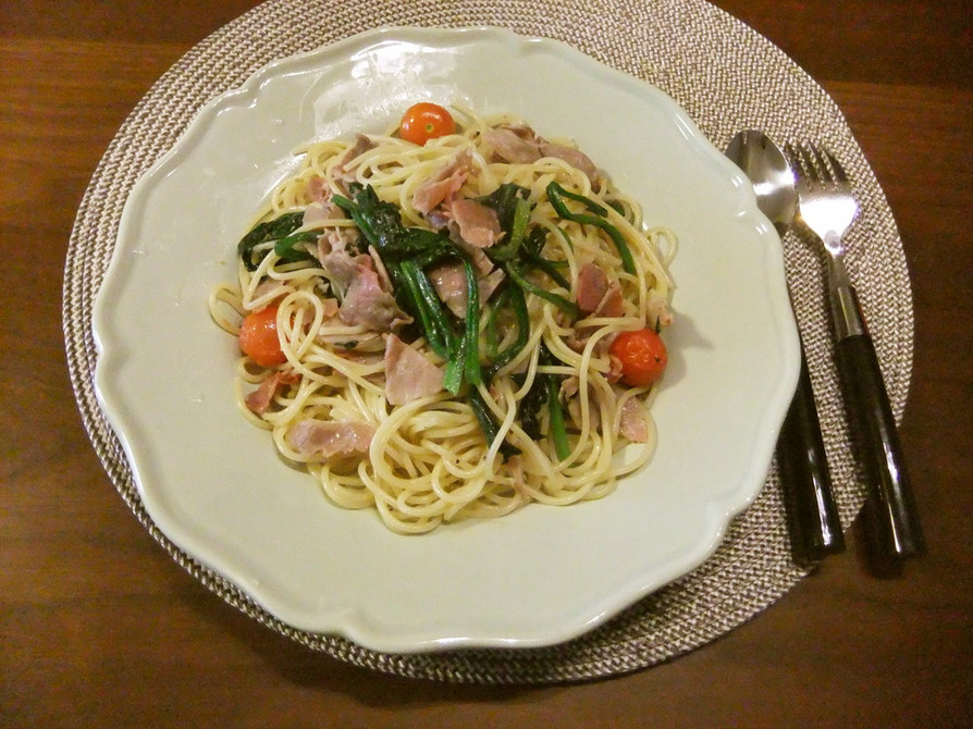 ハムとほうれん草のフリッタータ レシピ