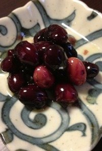 おせちの箸休め♬黒豆のピクルス