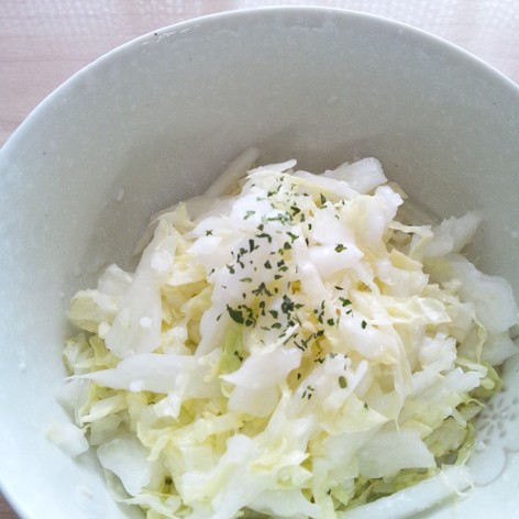 塩麹で白菜サラダ