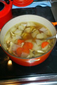 我が家の雑煮(スープ)