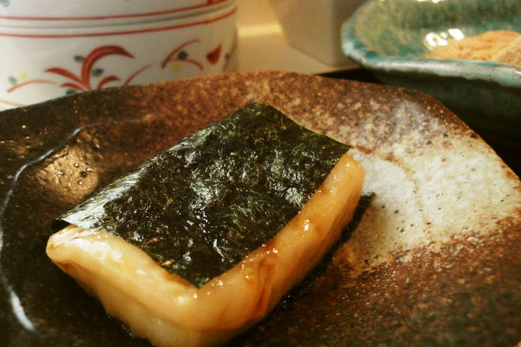 切り餅で定番の磯辺焼き レシピ 作り方 By ゆうゆう0221 クックパッド