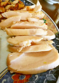 鶏もも肉の　西京味噌漬け焼き