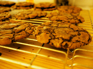混ぜるだけノルウェー式ブラウニークッキーの写真